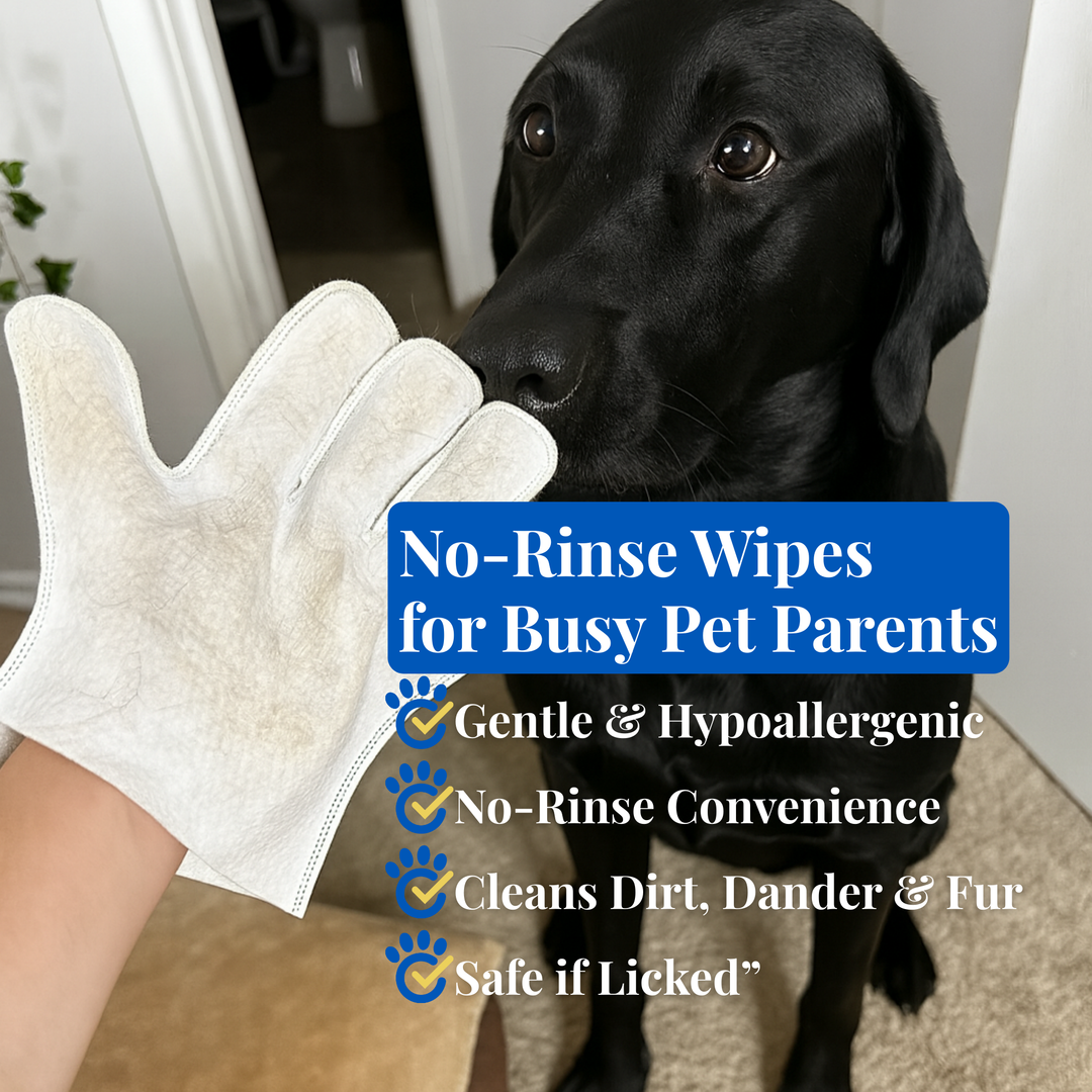 Glove & Go! Glove Grooming Wipes for Dogs & Cats