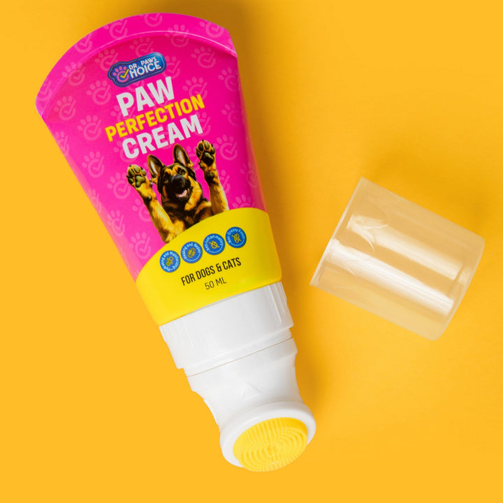 Paw Perfection Cream – Dog Paw Protector & Healing Balm with Soft Tip Applicator